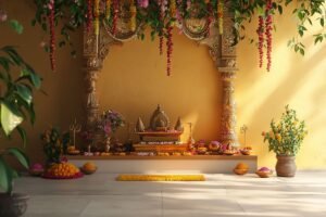 Puja Corner in Small Spaces (1)