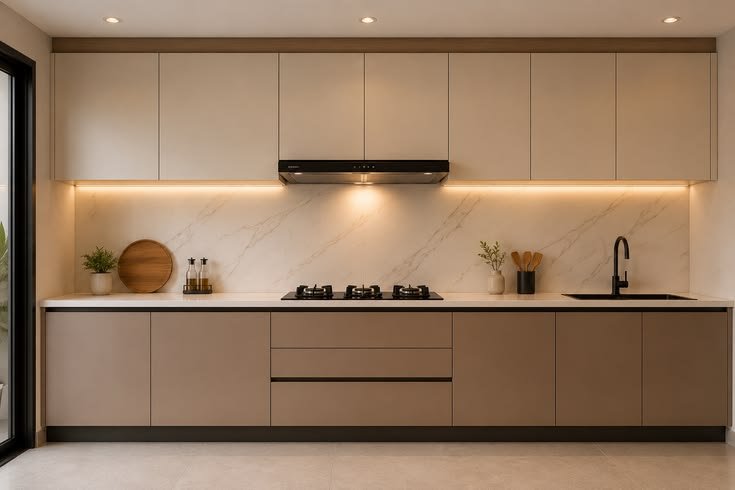 Straght kitchen
