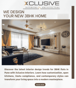 3BHK interior design trends in Pune