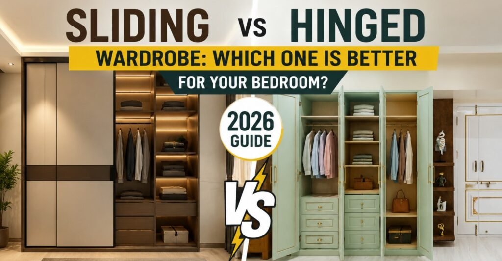 sliding vs hinged wardrobe