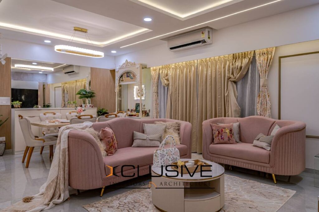 Elegant residential interior design project in Hinjewadi Pune