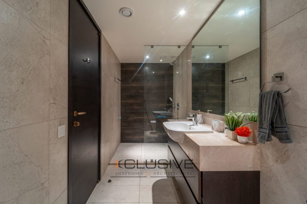 Detailed interior finishes showcasing premium craftsmanship in Pune residence