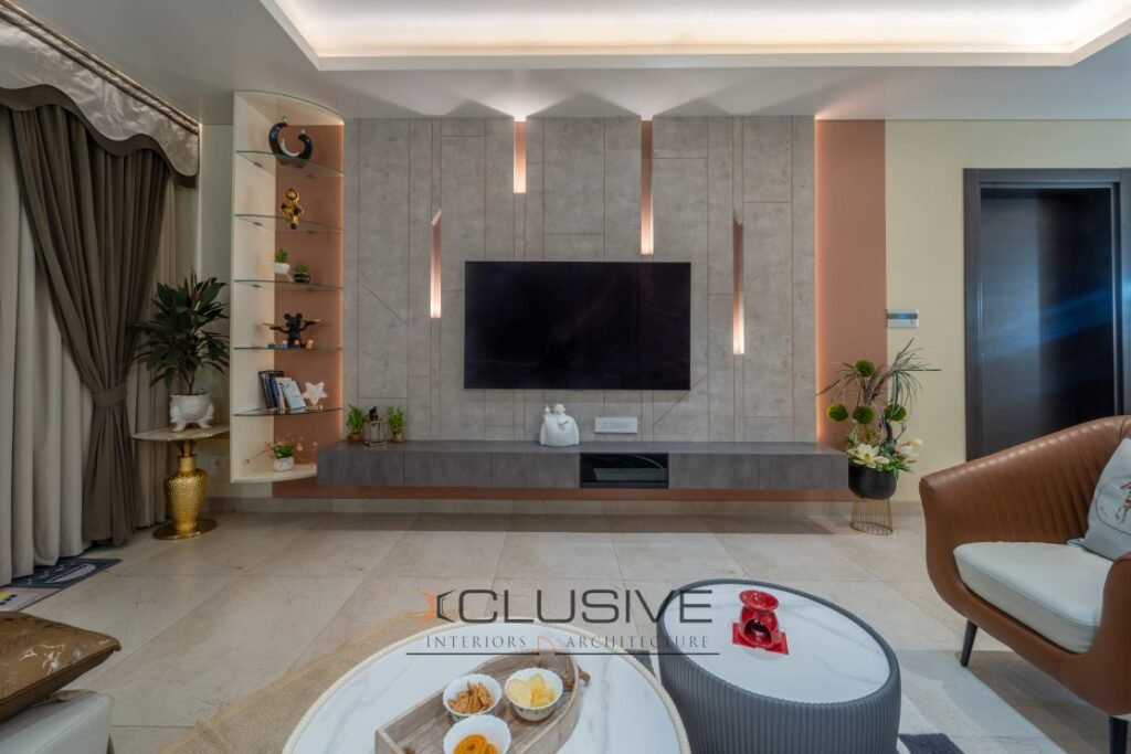 Contemporary home interior design project in Pune