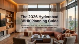 Best 3BHK Interior Designers in Hyderabad