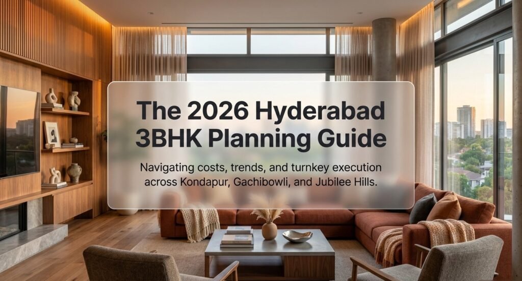 Best 3BHK Interior Designers in Hyderabad
