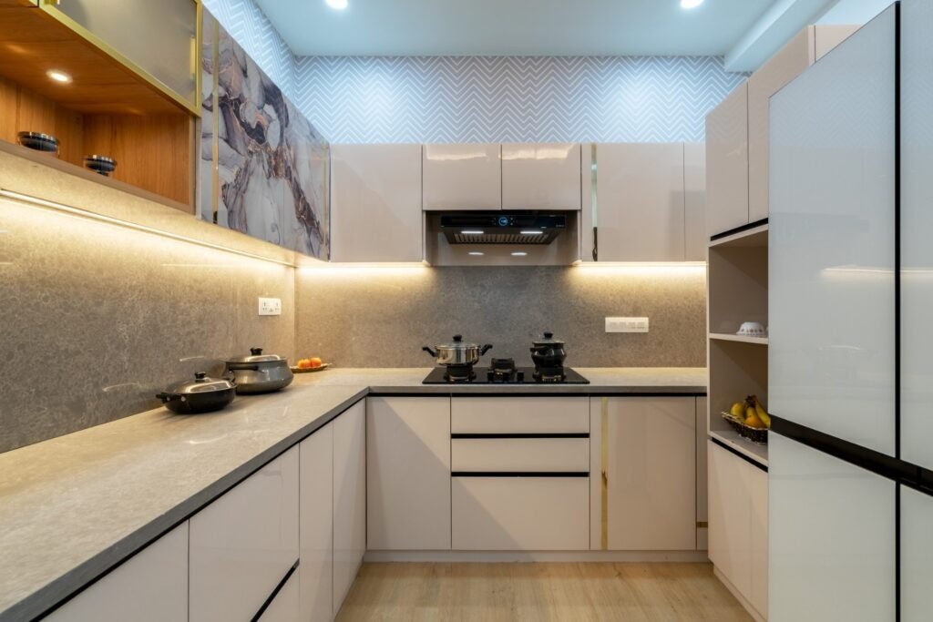 Compact kitchen that uses every inch