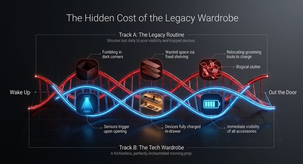 tech wardrobe design 